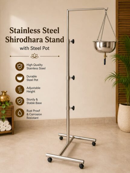 SS shirodhara stand