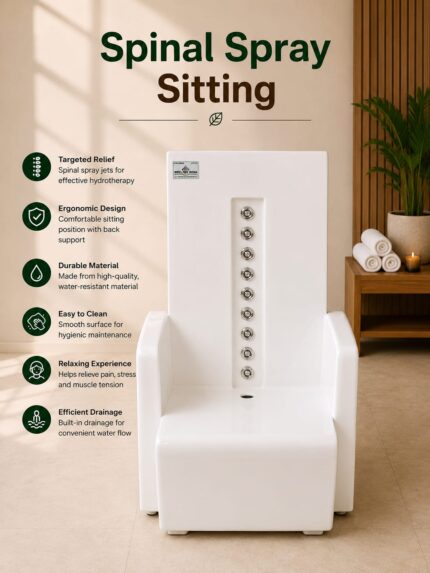 Spinal spray sitting