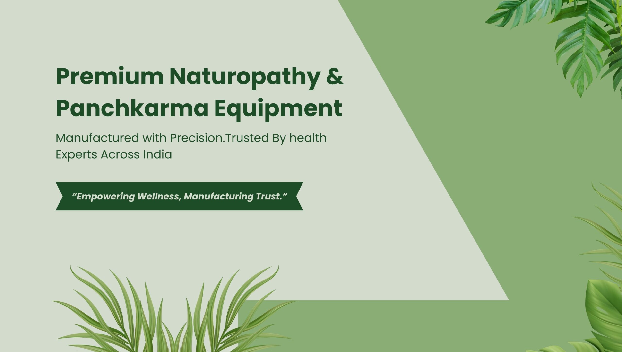 premium Naturopathy & Panchkarma Equipment